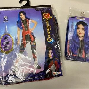 Evie Descendants Costume and Wig